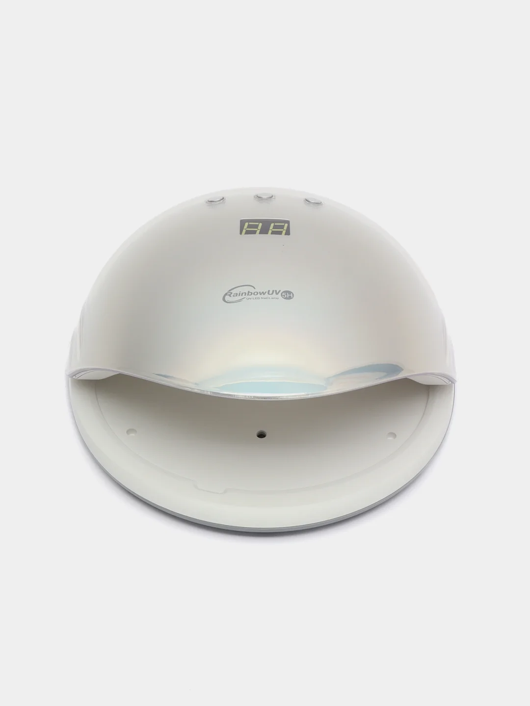 Лампа для маникюра Rainbow, серебро, 60W