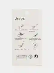 Вишнёвый гибкая лента объемная, для дизайна ногтей, 7 цветов