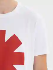 Футболка мужская, женская, белая Red Hot Chili Peppers