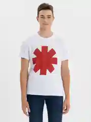 Футболка мужская, женская, белая Red Hot Chili Peppers