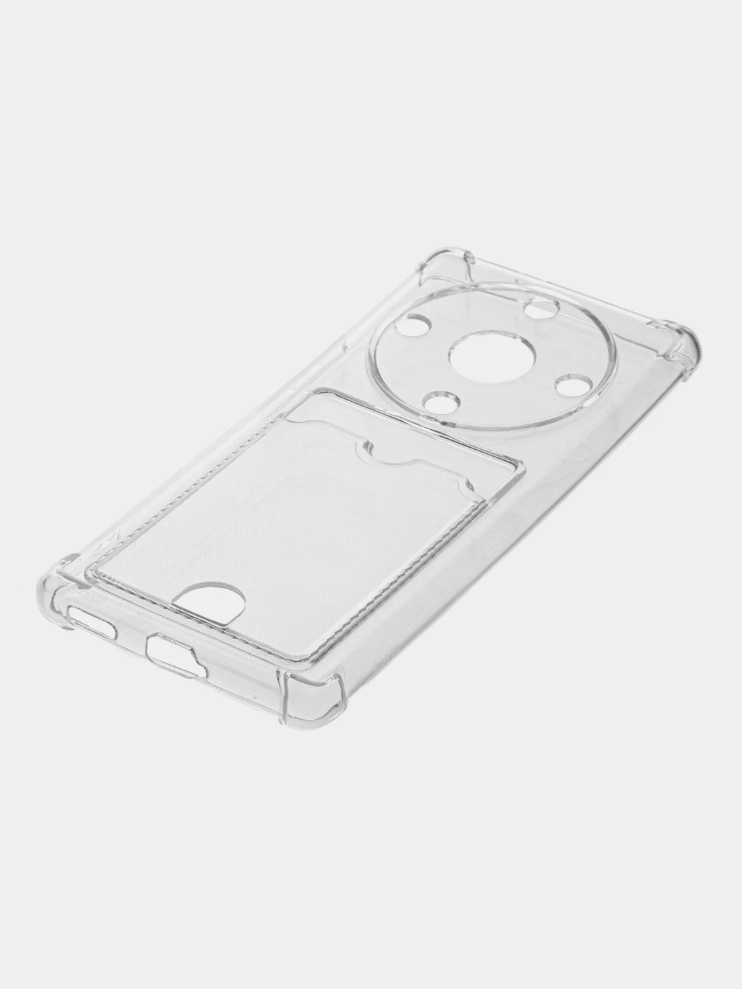 Прозрачный чехол Honor X5/X6/X7/X7A/X8A/X9A honor 70 Infinix HOT 20i, с карманом для карты