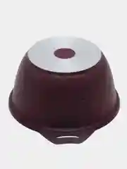 Кастрюля KUKMARA Trendy style 3 л стеклянная крышка антипригарное покрытие цвет мистерия