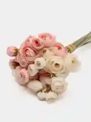 Искусственные цветы розы, пионы, камелии, букет
