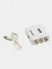 Белый конвертер из VGA в 3RCA