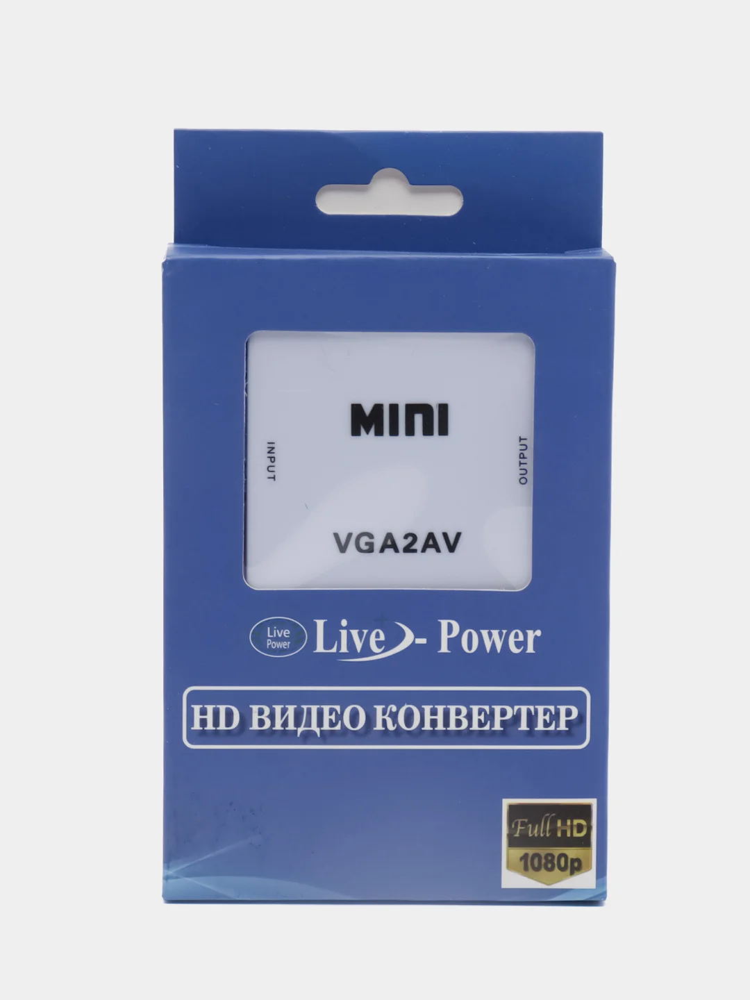 Белый конвертер из VGA в 3RCA
