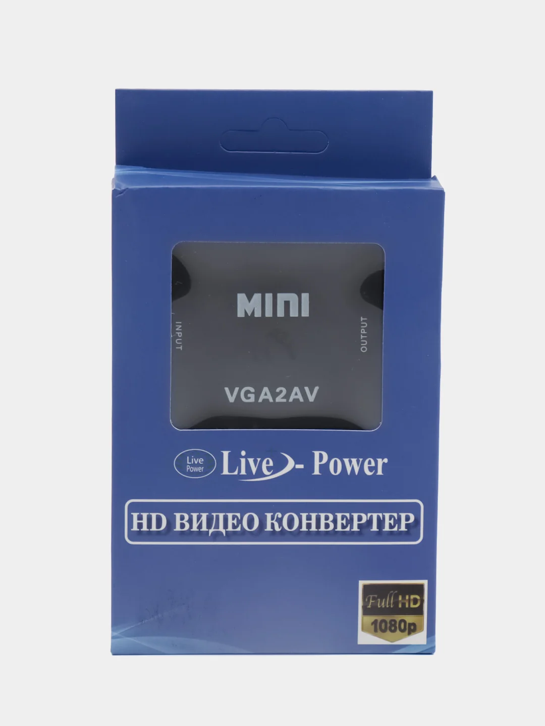 Черный конвертер из VGA в 3RCA