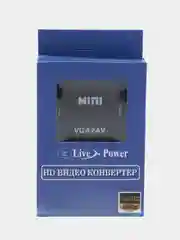 Черный конвертер из VGA в 3RCA