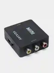 Черный конвертер из VGA в 3RCA