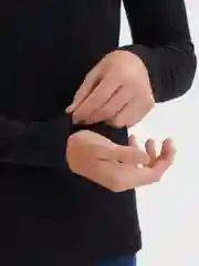 Черный водолазка мужская