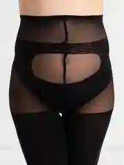 Черный колготки для беременных Giulia Mama 100
