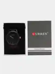 Серый металлик мужские наручные часы Curren 8386 в подарочной упаковке