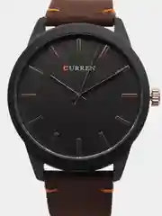Серый металлик мужские наручные часы Curren 8386 в подарочной упаковке