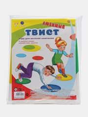 Напольная игра твистер для компании "Любимый твист", в пакете