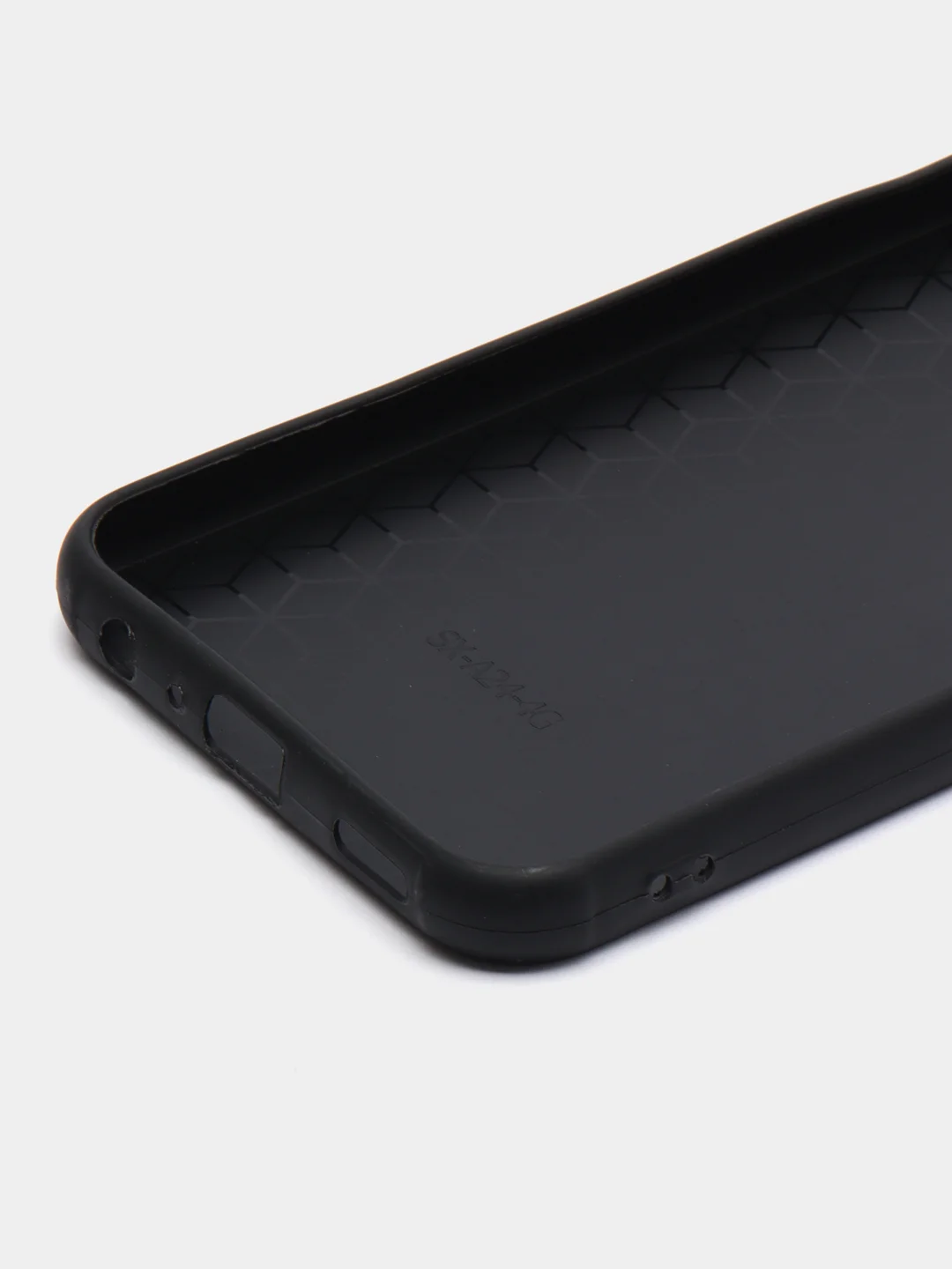 Тёмно-серый чехол для Samsung S21FE,S22,S23 Plus,A13,A14,A53 5G,A 54,73,23,24,33,34,52 кожаная вставка