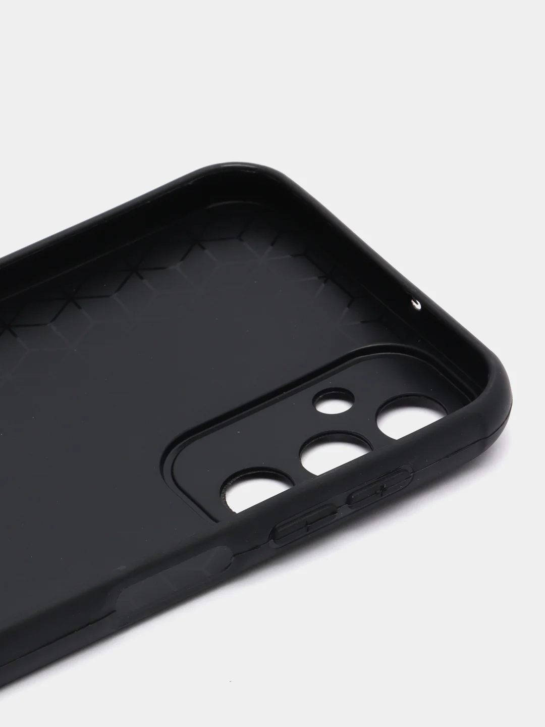 Тёмно-серый чехол для Samsung S21FE,S22,S23 Plus,A13,A14,A53 5G,A 54,73,23,24,33,34,52 кожаная вставка