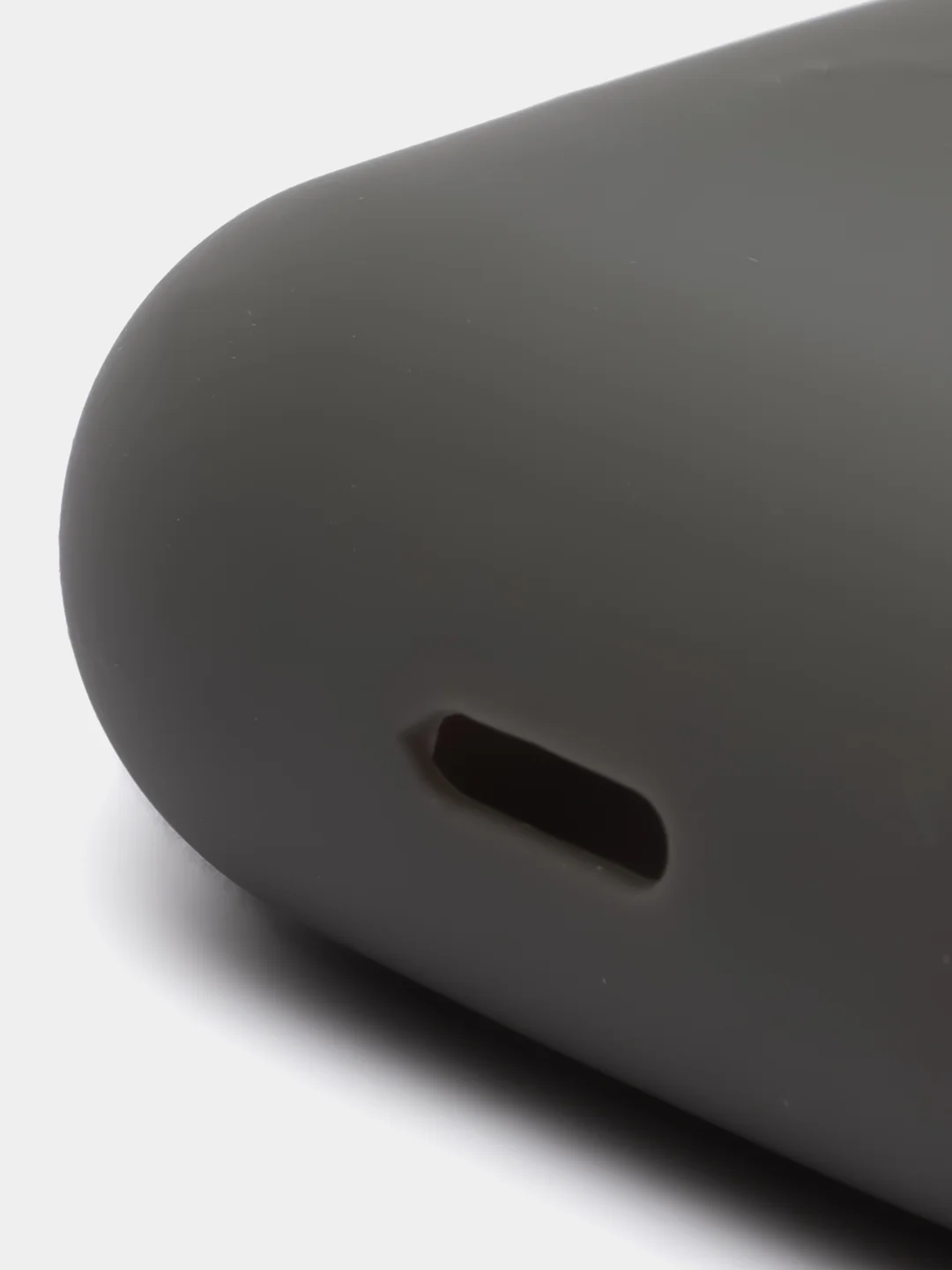Черный чехол для AirPods 1/AirPods 2 силиконовый