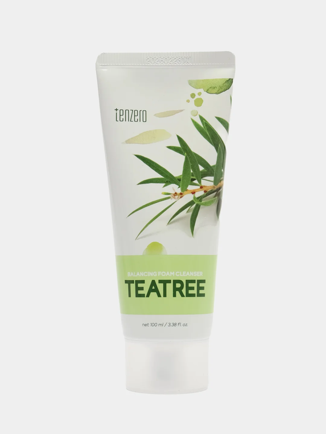 Бирюзовый пенка для умывания лица Tenzero Balancing Foam Cleanser