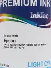 Голубой чернила InkTec E0010 для Epson T50 / P50 / L800, 100 ml