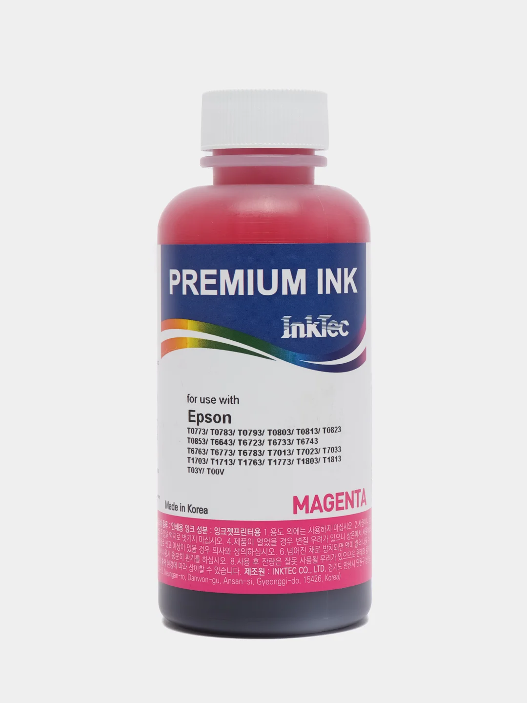 Красный чернила InkTec E0010 для Epson T50 / P50 / L800, 100 ml
