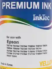 Желтый чернила InkTec E0010 для Epson T50 / P50 / L800, 100 ml