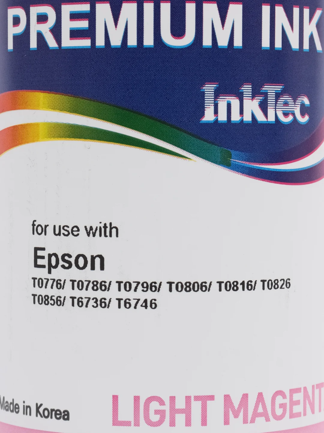 Розовый чернила InkTec E0010 для Epson T50 / P50 / L800, 100 ml