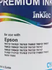 Синий чернила InkTec E0010 для Epson T50 / P50 / L800, 100 ml