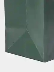 Зеленый подарочный пакет для новогоднего подарка, коробка