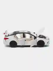 Белый металлическая машинка Che Zhi 1:24 Toyota Camry Sport CZ130A, инерционная, свет, звук