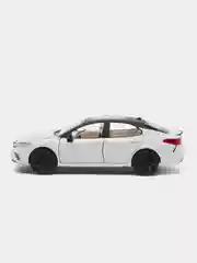 Белый металлическая машинка Che Zhi 1:24 Toyota Camry Sport CZ130A, инерционная, свет, звук