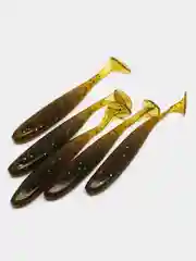 Багровый akkoi prime 100 mm рыболовная силиконовая приманка