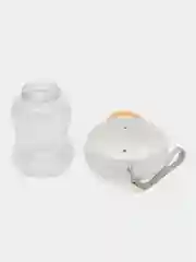 Белый поилка для собак, дорожная