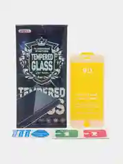 Белый защитное стекло для iPhone 7/8/7 Plus/8 Plus/X/XS/XR/11/12/12 Pro/13/14/ se
