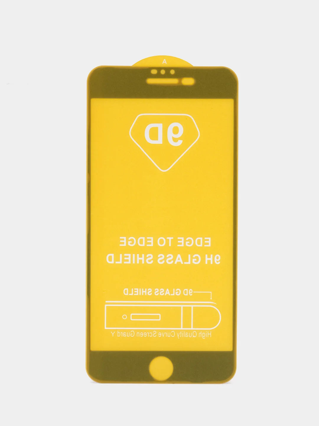 Черный защитное стекло для iPhone 6, 6S, 7, 8, X, XS, XR, 11, 12, 13, Pro Max, Pro, mini, 2 штуки