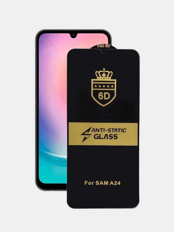 Защитное стекло Anti-Static для Samsung Galaxy A24 / Самсунг Галакси А24