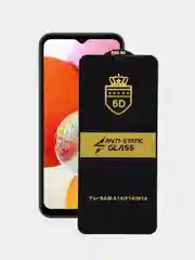 Черный защитное стекло Anti-Static для Samsung Galaxy A14 4G / A14 5G / Самсунг Галакси А14