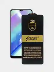 Черный защитное стекло Anti-Static Realme 5, C31, C33, Narzo 50A / Oppo A16, A17, A5 2020 / Vivo Y33s