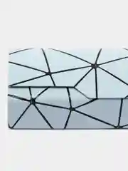 Голубой футляр-чехол для очков с магнитной крышкой