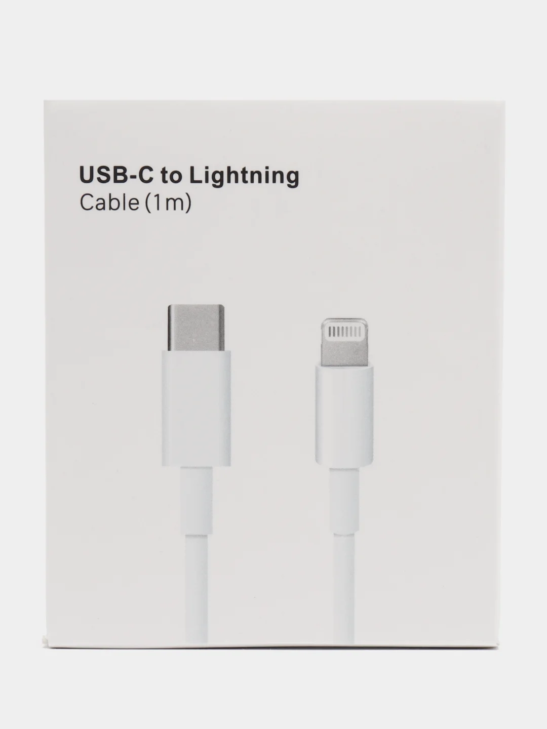 Кабель для iPhone Type-C, 20W / Lightning, 1 метр, провод, шнур с быстрой зарядкой