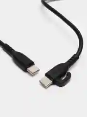 Черный сетевое зарядное устройство BOROFONE BA80A (PD20W+QC3.0) + кабель для iPhone и Android