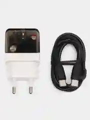 Черный сетевое зарядное устройство BOROFONE BA80A (PD20W+QC3.0) + кабель для iPhone и Android