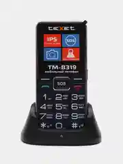 Синий телефон teXet TM-B319
