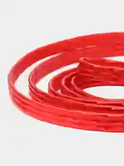 Красный видео кабель аукс на тюльпаны, 3.5 на 3RCA