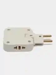 Тройник для розетки 220V и 220V+usb плоский, поворотный на 180 градусов, разветвитель