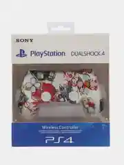 Белый джойстик для PS4, беспроводной геймпад