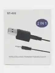 Аудио беспроводной USB Bluetooth AUX адаптер 3,5 мм, ресивер, приемник, переходник