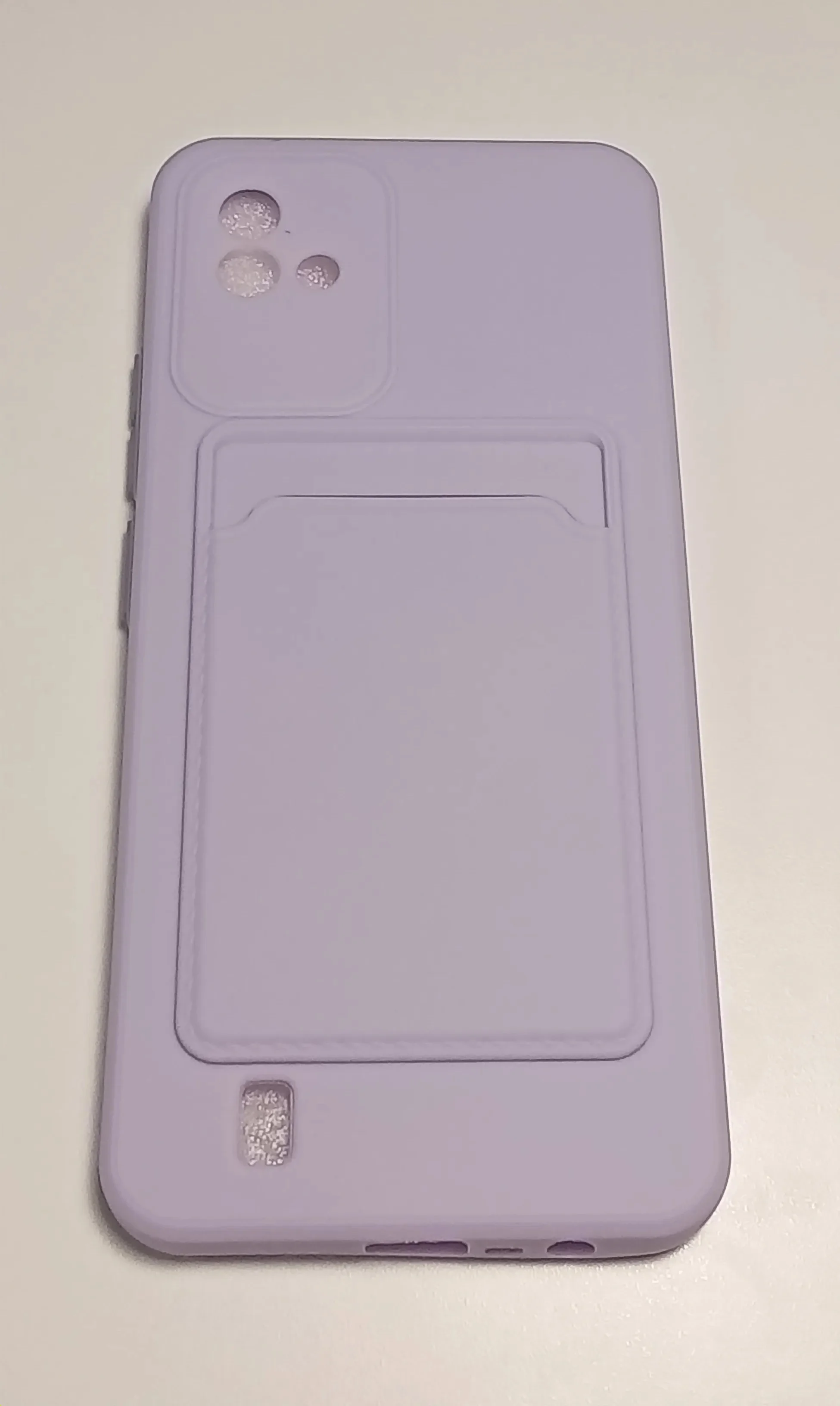 Лавандовый чехол Realme C20, Realme C11 2021  карман для пластиковой карточки