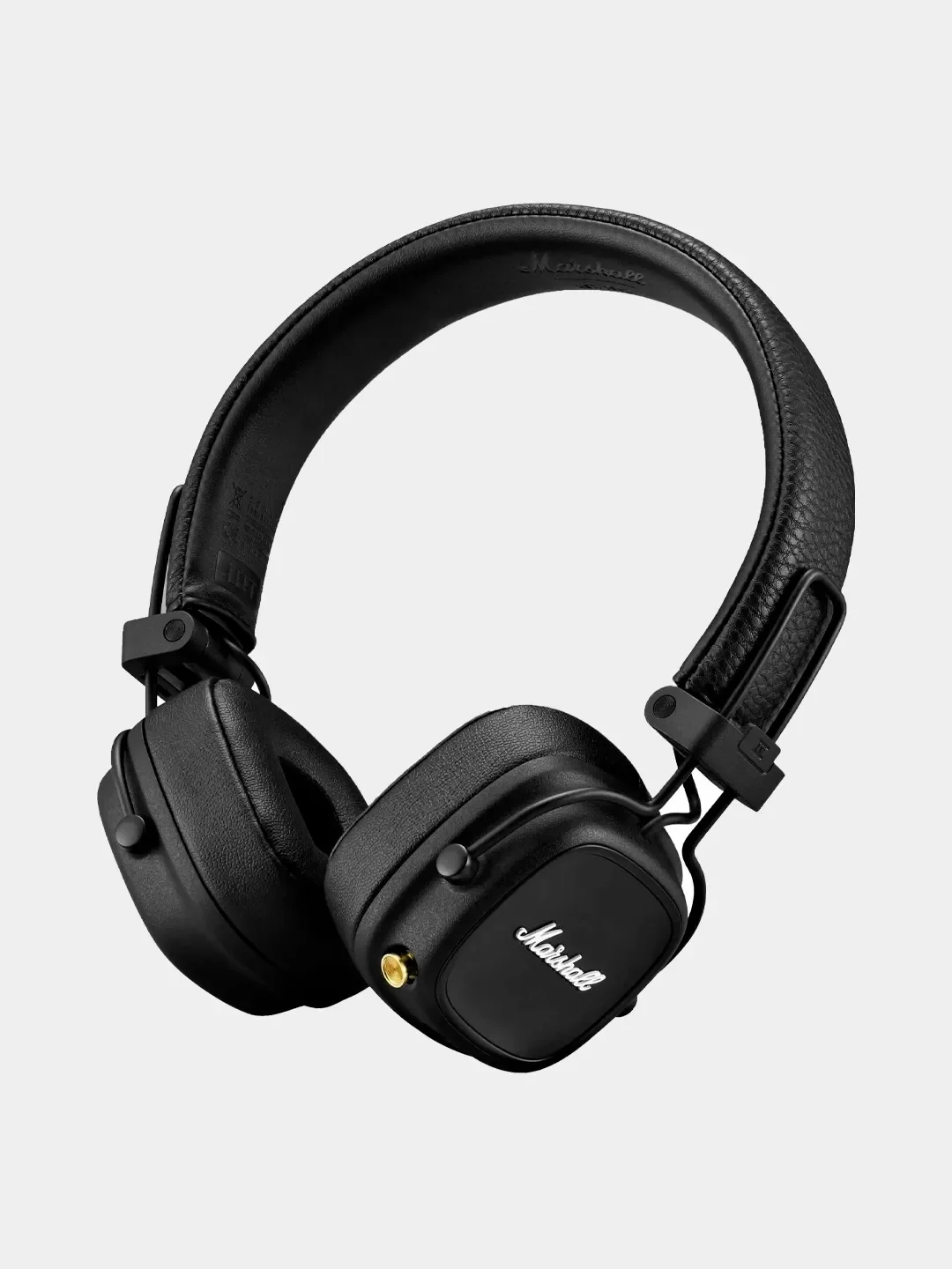 Коричневый беспроводные полноразмерные наушники Bluetooth или AUX с микрофоном, беспроводная зарядка