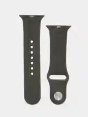Тёмно-серый силиконовый ремешок для Apple Watch
