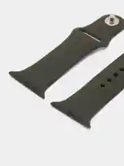 Тёмно-серый силиконовый ремешок для Apple Watch