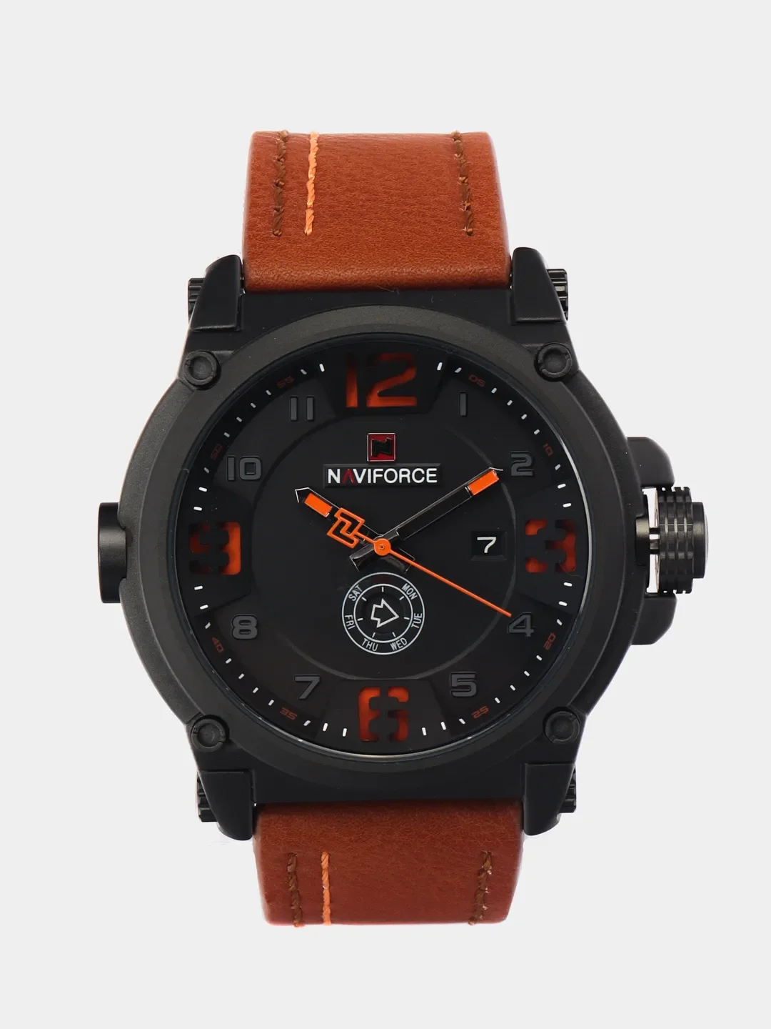 Мужские наручные часы Naviforce NF9099 с календарём, в подарочной упаковке